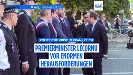 Frankreichs Premier Lecornu: Seitenhieb auf andere Politiker
