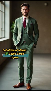 Caballero Moderno: El Secreto del Verde Esmeralda y el Terciopelo Burdeos