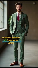 Caballero Moderno: El Secreto del Verde Esmeralda y el Terciopelo Burdeos