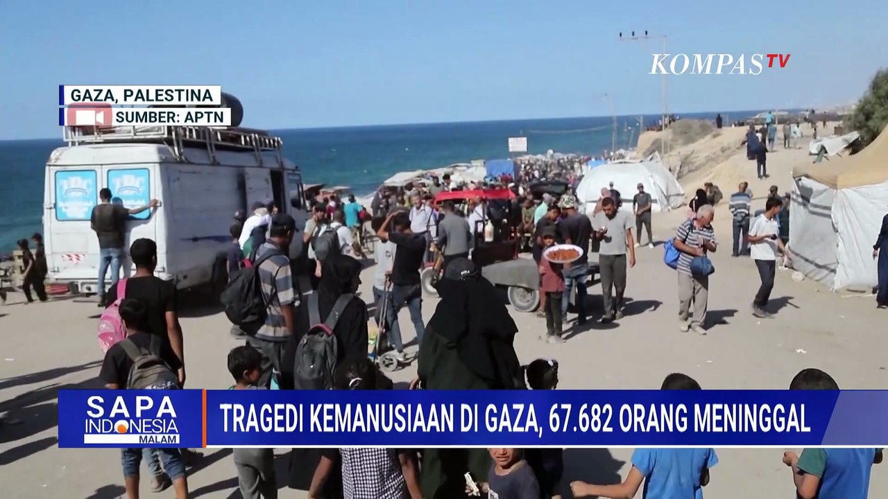 Drone Tampilkan Kerusakan Parah di Gaza, Gedung-Gedung Rata dengan Tanah Akibat Serangan Israel