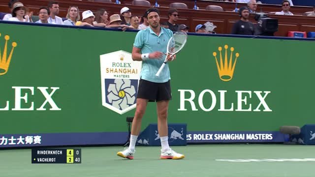 Shanghai - Vacherot entre dans l'histoire après sa victoire contre Rinderknech
