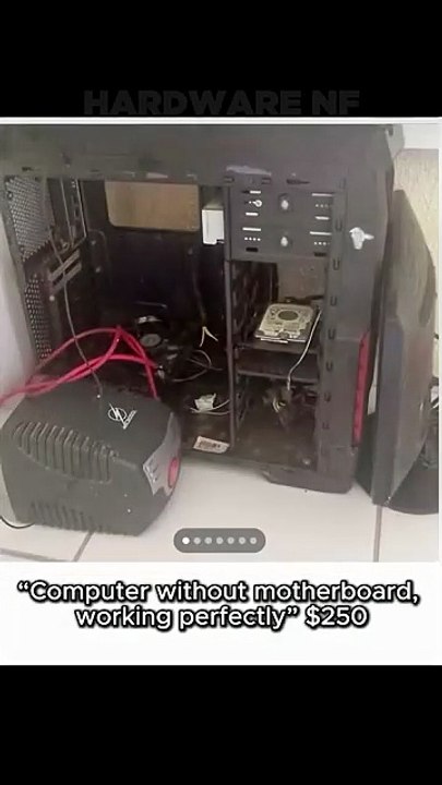 “Computer without motherboard, working perfectly” $250 #pcgaming #benchmark #rtx5050 #gtx1080ti