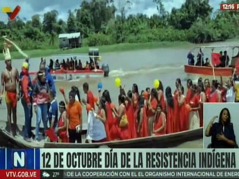 Venezuela continúa reivindicando los pueblos originarios a 533 años de la Resistencia Indígena