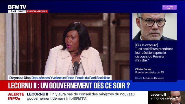 Les Françaises et les Français sont écœurés , estime Dieynaba Diop, députée et porte-parole du PS