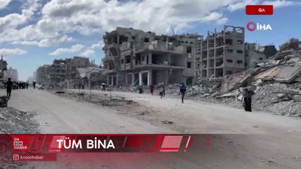 İsrail’in Gazze Şehri’nden çekilmesiyle büyük yıkım gün yüzüne çıktı