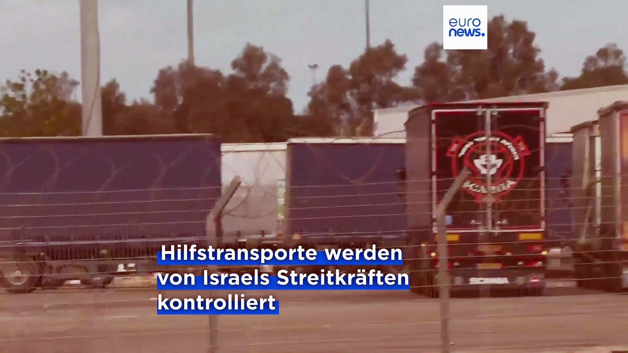 'Kein Mensch und kein Hund kann so leben': Mehr Hilfstransporte für Gaza