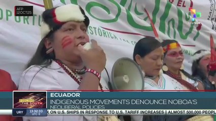Ecuador | Indigenous movements denounce Noboa’s neoliberal policies