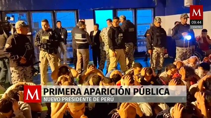 José Jerí hace su primera aparición pública como presidente de Perú