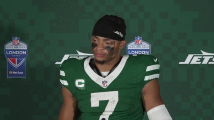 Justin Fields responds to being sacked and his performance in London