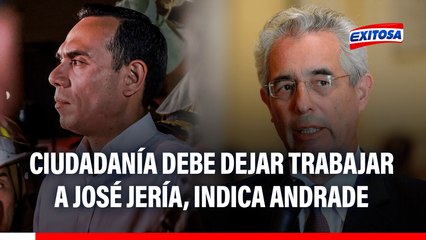 José Jerí es un presidente joven, pero "debemos dejarlo trabajar", indica fundador de Somos Perú