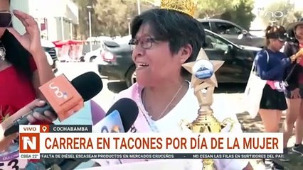 CARRERA EN TACONES POR EL DÍA DE LA MUJER