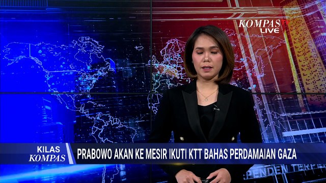 Presiden Prabowo Akan Bertolak ke Mesir Hadiri KTT Bahas Perdamaian Gaza
