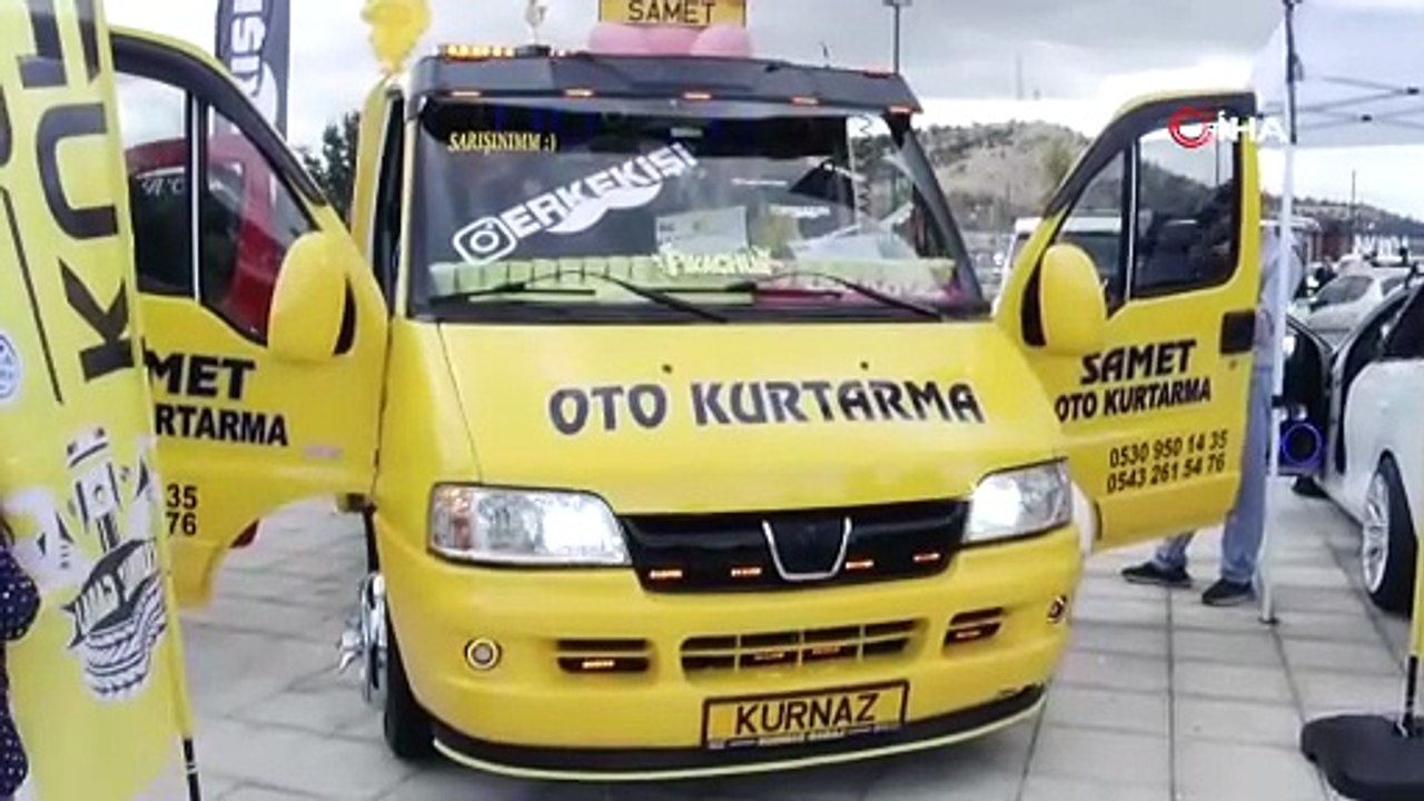 Ankara’da ‘Otomobil Festivali Güzellik ve Desibel Yarışması’ renkli görüntülere sahne oldu