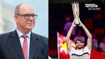 Rolex Shanghai Masters 2025 - Le Prince Albert II de Monaco : "Valentin Vacherot... On n'aurait jamais pu l'imaginer..."