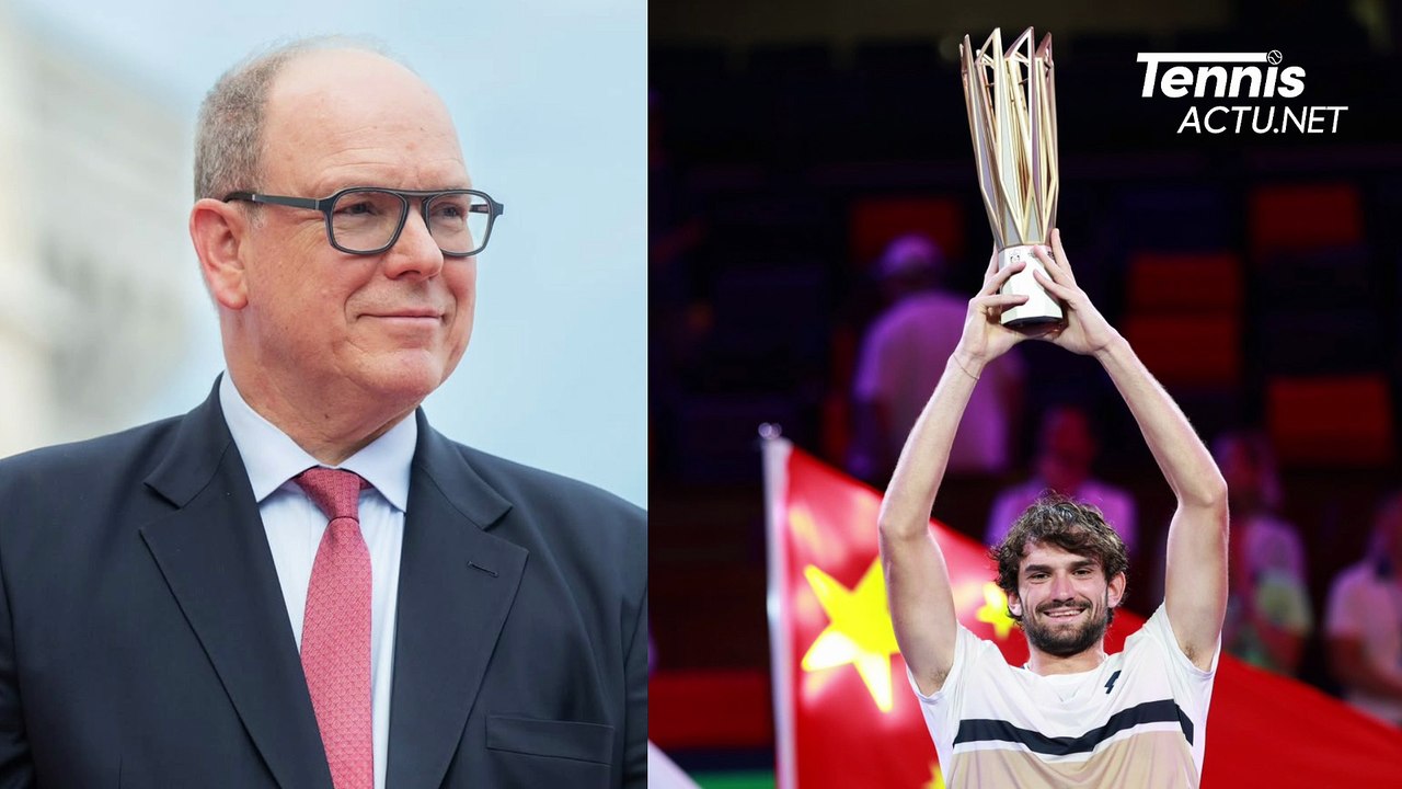 Rolex Shanghai Masters 2025 - Le Prince Albert II de Monaco : "Valentin Vacherot... On n'aurait jamais pu l'imaginer..."