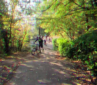 Vidéo VTT 9 au départ pour notre sortie dominicale = une roue libre HS et une chaîne cassée 😅