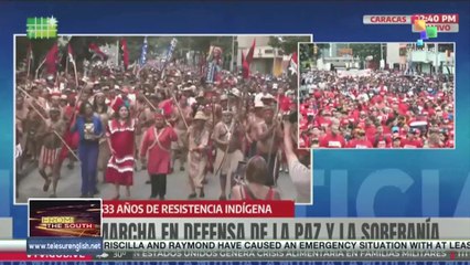 Venezuela | March in defense of peace and sovereignty