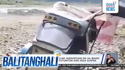 Tricycle, tinangay; sidecar, natagpuan na sa ibang bayan pero hindi pa natutunton ang mga suspek | Balitanghali