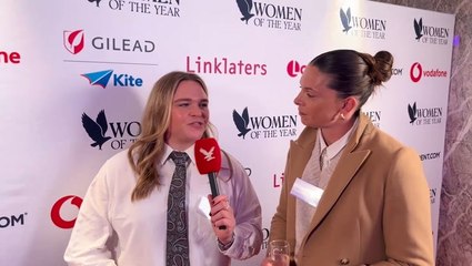 Red Roses Sarah Bern and Abbey Ward on support from the Lionesses