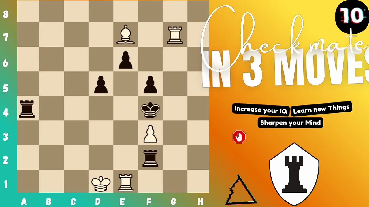 Can you checkmate in 3 moves? (P.31) (White to play)♟️
