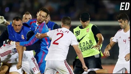 El Serbia-Albania podría acarrear una dura sanción a Rey Manaj
