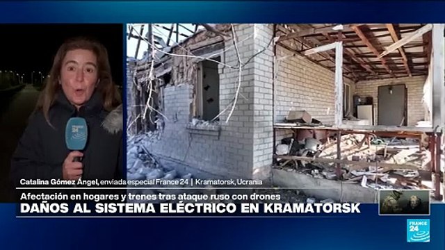 Informe desde Kramatorsk: cortes de energía en Ucrania tras ataques rusos a sistemas eléctricos