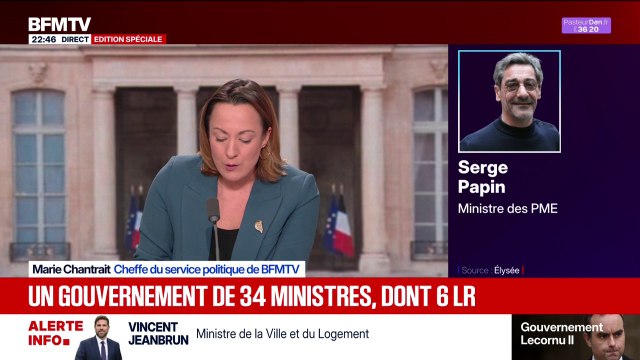 Le Premier ministre Sébastien Lecornu réunira son nouveau gouvernement dès demain à Matignon