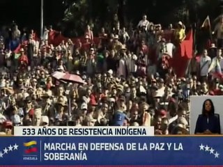 Jefe de Estado: Aquí no se rinde nadie, vamos pa´ lante con la fuerza de los indios invencibles