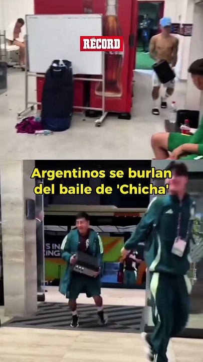 La Selección Argentina imitó el baile del 'Chicha' Sánchez luego de eliminar a México del Mundial Sub-20.