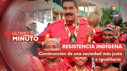 Pdte. Maduro lideró marcha conmemorando 533 años de resistencia indígena
