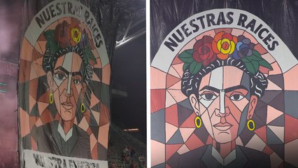 Frida Kahlo es la inspiración del Angel City; el equipo de la NWSL presume tifo de la pintora mexicana