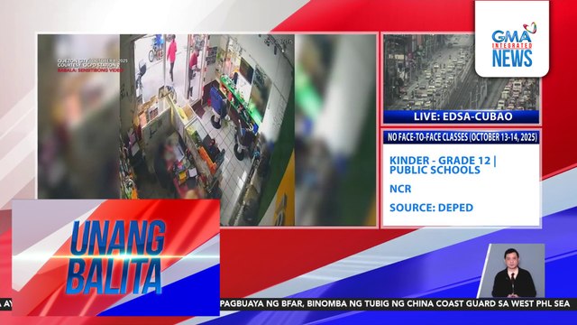 May-ari ng tindahan, sugatan matapos barilin ng magkapatid na holdaper; P60,000 halaga ng mga alahas, natangay | Unang Balita