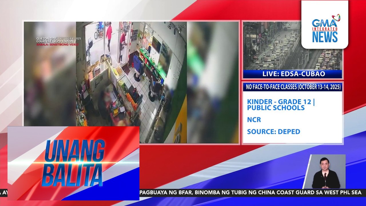 May-ari ng tindahan, sugatan matapos barilin ng magkapatid na holdaper; P60,000 halaga ng mga alahas, natangay | Unang Balita