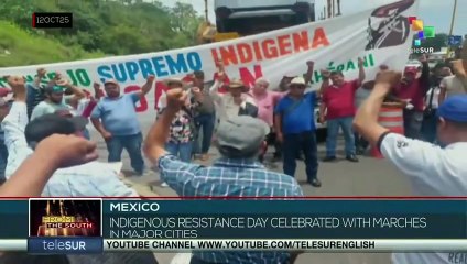 Mexico | Indigenous resistance day celebrated with marches in major cities