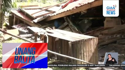 Ilang estraktura, bahay, at kabuhayan, nasira ng magnitude 7.4 na lindol; Caraga LGU, nagdeklara ng state of calamity | Unang Balita