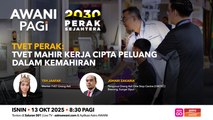 AWANI Pagi: TVET Perak | Ilmu & kemahiran membina harapan buat Orang Asli