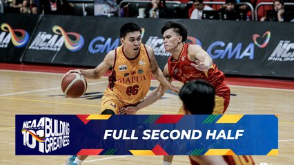 FULL SECOND HALF - Mapúa Cardinals vs San Sebastian Golden Stags | NCAA Season 101