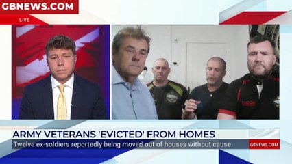 'We've not come over here in a boat. We've served our country and we're ..