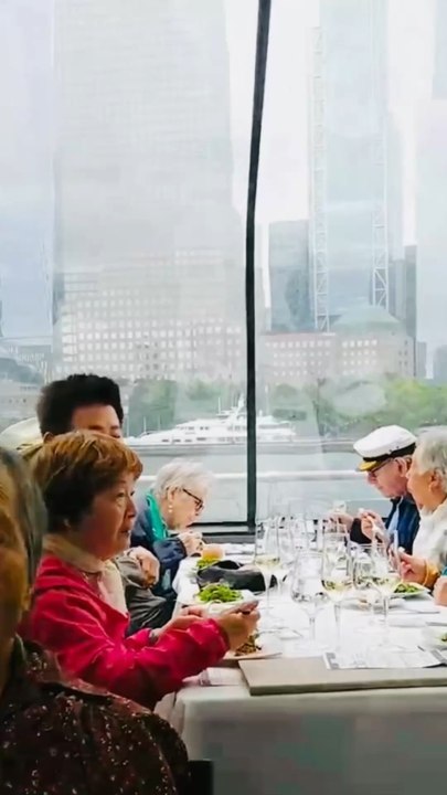 NYC Department of Aging 2025 summer funded several community senior activity centers to organize activities such as cruise rides for the elderly to tour and have group lunches. Nelson Wang was fortunate enough to be invited to participate in this event.