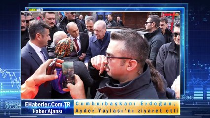 Başkan Erdoğan Ayder Yaylası'nda Yenileme Çalışmalarını İnceledi: "Memleketimde Olmak Her Zaman Gurur Verici"
