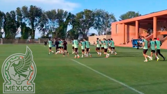 Selección Mexicana se prepara para enfrentar a Ecuador y ya entrena en Guadalajara