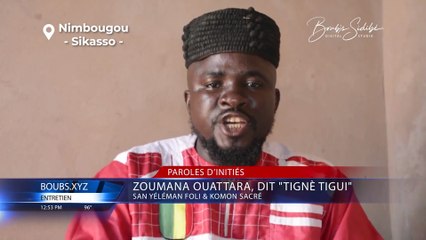 Les salutations de Zoumana OUATTARA dit Tignè Tigui ZOUMANA au San Yéléman Foli de NIMBOUGOU✨