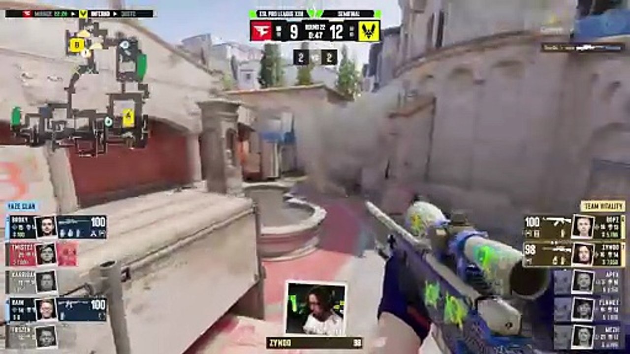 Epic 1v2 Clutch by ropz! 🔥 Unbelievable Gameplay!