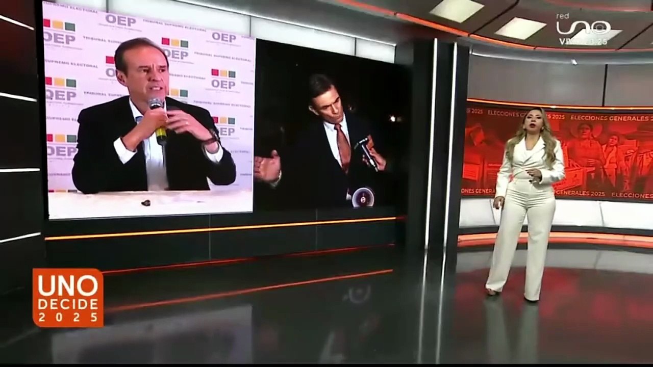 JORGE TUTO QUIROGA HABLA POSTDEBATE