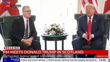 Donald Trump schools  Starmer on how to be successful politically using Nigel ...