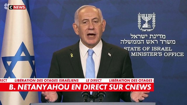 Benjamin Netanyahou : «Nos enfants, nos fils, vont revenir à la maison »
