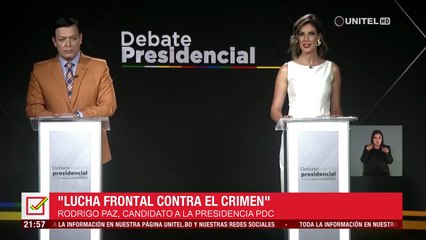 Rodrigo Paz propone reformas en la Justicia y una “nueva Policía” que sea descentralizada