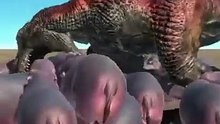 Wyvern vs. 100 Hippos  Can Unity Defeat the Beast_