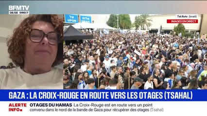 Israël: la tante d'un otage qui doit être libéré ce lundi, témoigne sur BFMTV