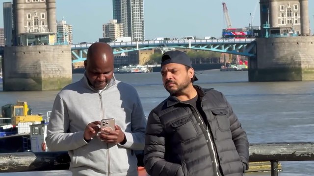 Invisible fight gone wrong _ dancing and slapping _ cute couple prank _ joker pranks